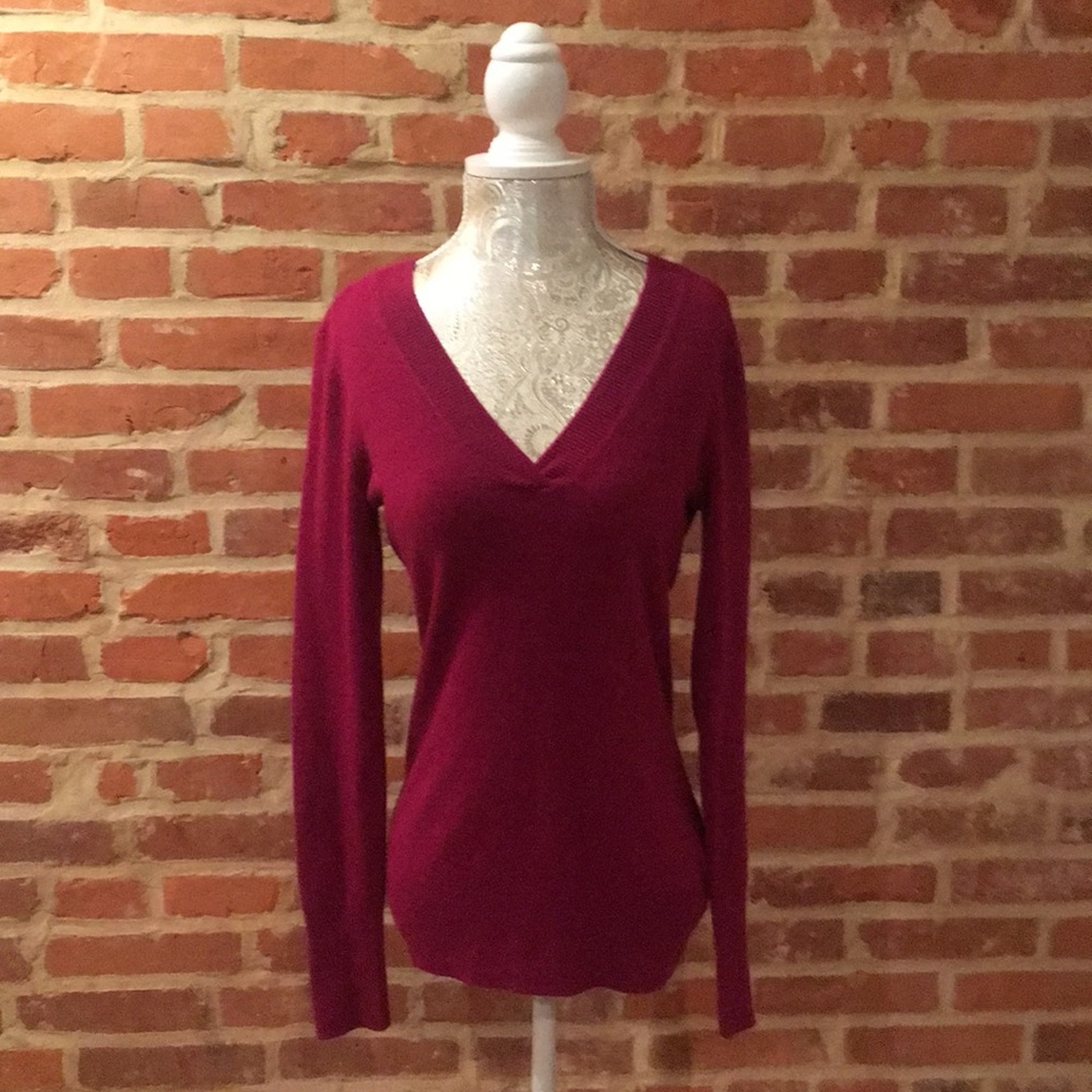 New York and Company V-neck long sleeve sweater.